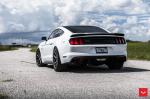Ford Mustang GT on Vossen Wheels (VFS6) 2017 года